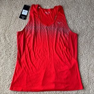 NWT Mizuno Red Racerback Tank